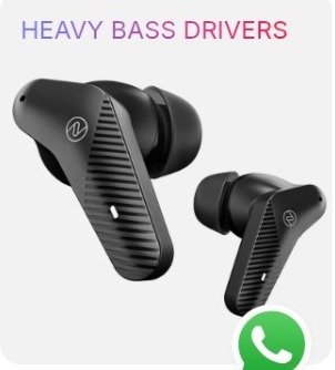 Gravity wireless earbuds with charging case